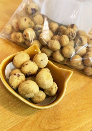 小麦粉･卵なし！さつまいもボーロ（犬用）-レシピのメイン写真