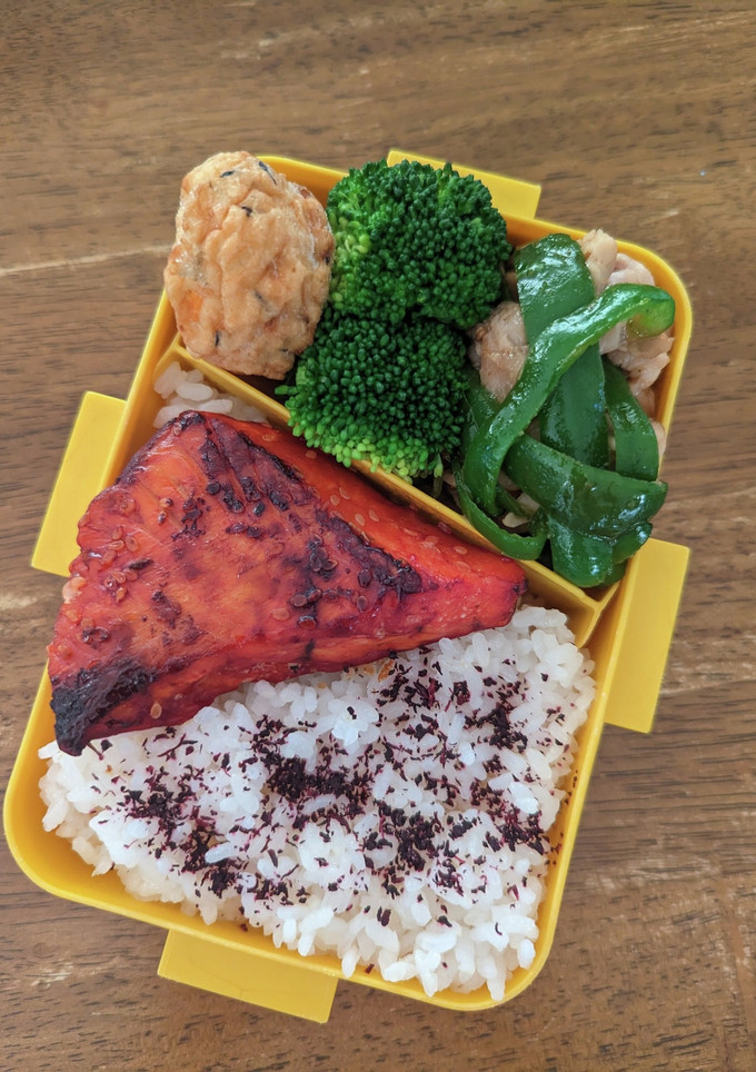 まぐろのみりん焼き弁当♪-レシピのメイン写真