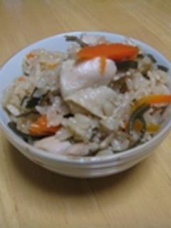炊き込みご飯-レシピのメイン写真