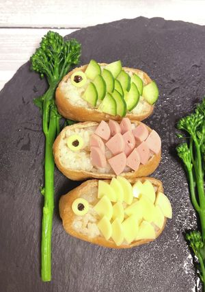 【ポリ袋で簡単】鯉のぼり いなり寿司-レシピのメイン写真