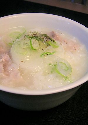 長いもほくほくの塩味雑炊-レシピのメイン写真