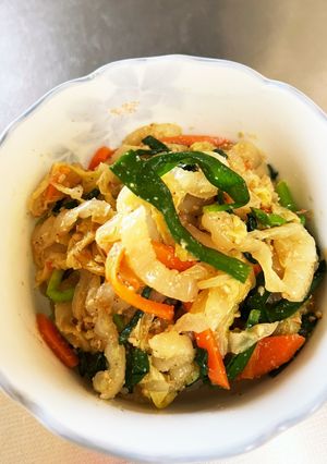 ☆にらと白菜の胡麻和え☆-レシピのメイン写真
