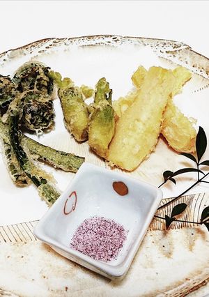 春の山菜の天婦羅-レシピのメイン写真