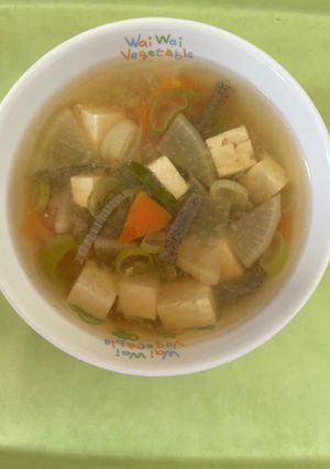 【保育園給食】みぞれ汁-レシピのメイン写真