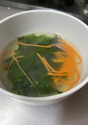 人参を使った中華風スープ-レシピのメイン写真