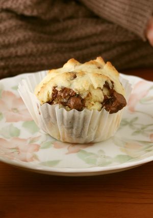 材料３つ★HMと豆腐のチョコマフィン-レシピのメイン写真