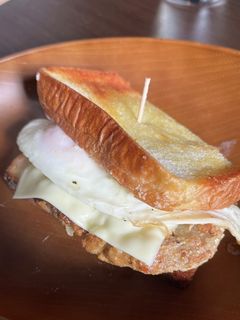 トーストチーズバーガー-レシピのメイン写真