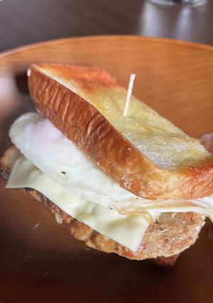 トーストチーズバーガー-レシピのメイン写真