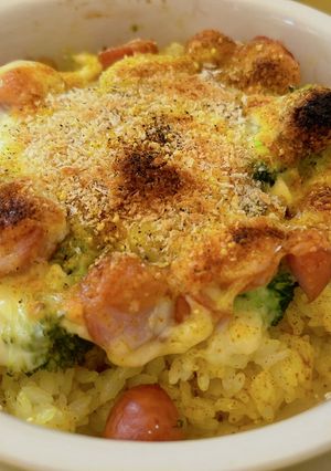 簡単ランチ！ドリア風ごはん-レシピのメイン写真