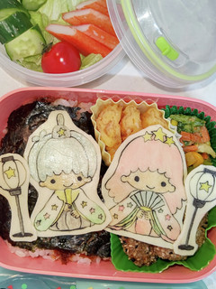 キキララひな祭り弁当~♪-レシピのメイン写真