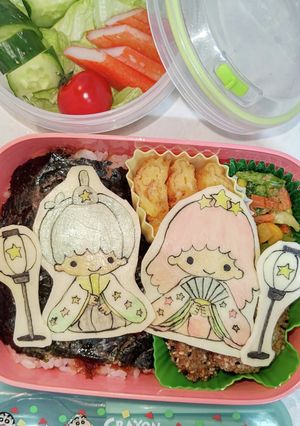 キキララひな祭り弁当～♪-レシピのメイン写真