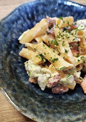 美味！クリームチーズのマカロニサラダ-レシピのメイン写真