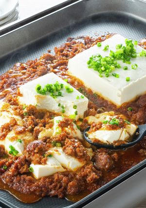イシイのミートボールで簡単セルフ麻婆豆腐-レシピのメイン写真