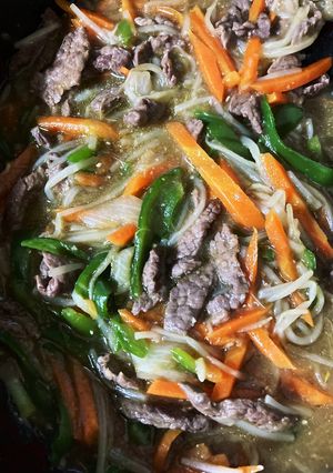 牛肉と野菜炒め　-レシピのメイン写真