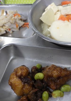 チキンチキンごぼう 河内長野市学校給食-レシピのメイン写真