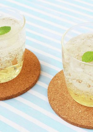 白ぶどうの酢で★シュワシュワ炭酸ゼリー-レシピのメイン写真