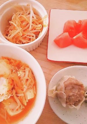 キムチと豆腐のスープ-レシピのメイン写真