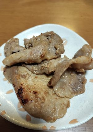 豚ロースの梅肉炒め-レシピのメイン写真