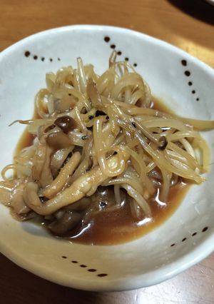 もやしとシメジのオイスターソース炒め-レシピのメイン写真