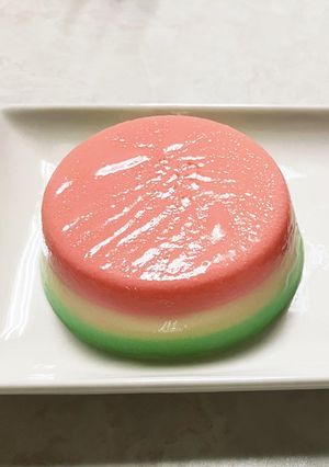 ひな祭り♪3食プリン-レシピのメイン写真