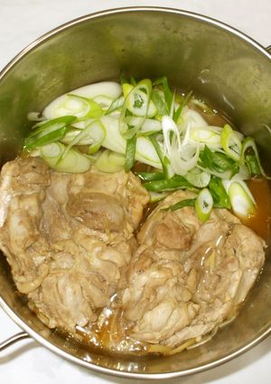 鶏肉の酢やわらか煮♪手足の冷え性に薬膳-レシピのメイン写真