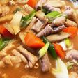 味噌チゲ風味のモツ煮