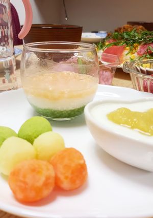 離乳食deひなまつり(中期)-レシピのメイン写真