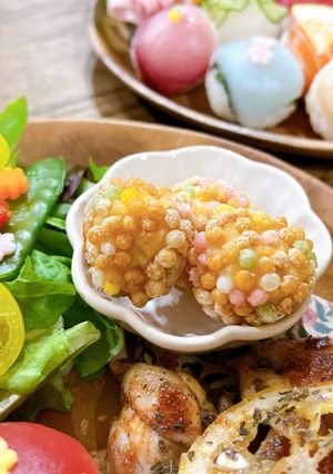 お祝いやひな祭りに♡海老のあられ揚げ-レシピのメイン写真