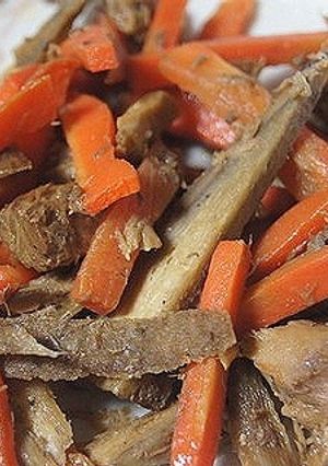 鯖缶きんぴら-レシピのメイン写真