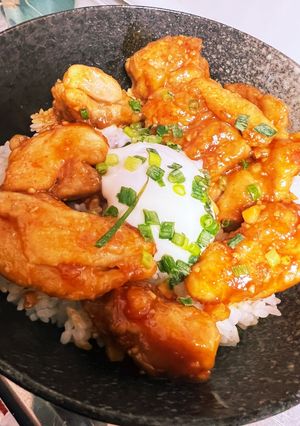簡単！！韓国風チキン丼-レシピのメイン写真