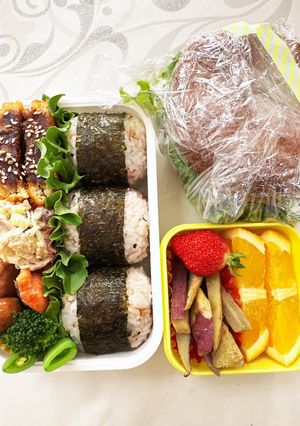 塾弁（昼、夕方軽食）2023.03.04-レシピのメイン写真