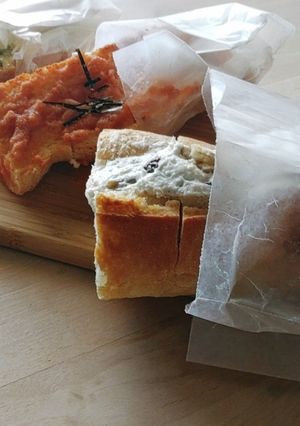 お花見に★明太バターフランス★お弁当-レシピのメイン写真
