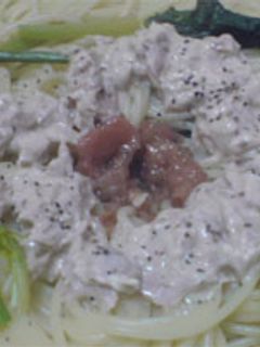 ツナとマヨネーズの和風パスタ-レシピのメイン写真