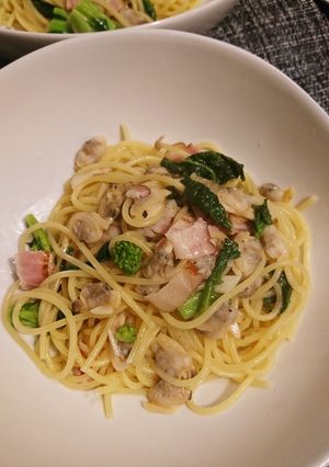 アサリと菜の花のパスタ-レシピのメイン写真