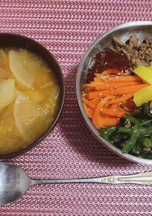 簡単美味しいビビンバ〜卵なし〜-レシピのメイン写真