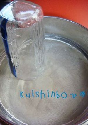もう苦労しない!! 粉のふるい方-レシピのメイン写真