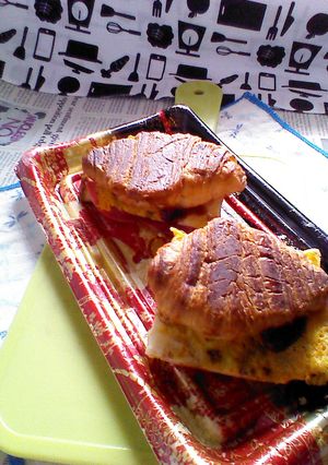 ビアソ&チーズのプチ・ホットサンド34-レシピのメイン写真