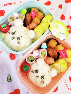 キャラ弁☆大人気!!ちいかわ弁当☆-レシピのメイン写真