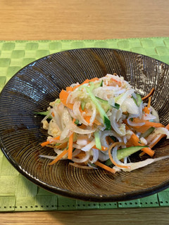 カニ缶入り新玉ねぎサラダ-レシピのメイン写真
