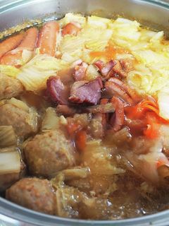 合鴨ロースの中華風鍋-レシピのメイン写真