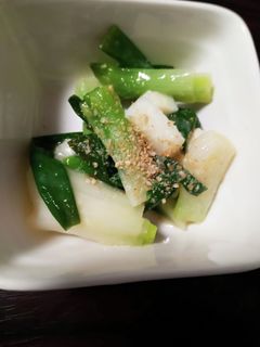 わけぎとイカの酢味噌和え-レシピのメイン写真