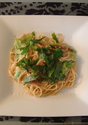 明太子マヨネーズパスタ-レシピのメイン写真