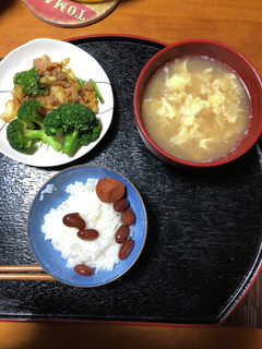 回鍋肉Andレトルトフカヒレsoup-レシピのメイン写真