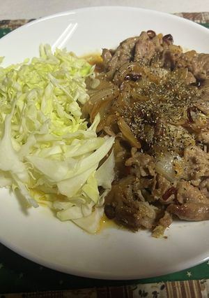 白い洋風生姜焼き-レシピのメイン写真