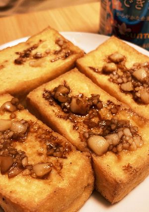 厚揚げにんにく醤油焼き-レシピのメイン写真