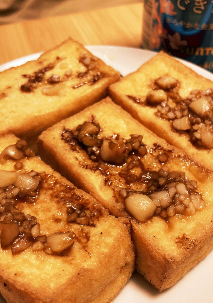 厚揚げにんにく醤油焼き-レシピのメイン写真