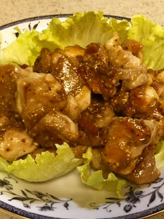 鶏肉のマスタード焼き-レシピのメイン写真