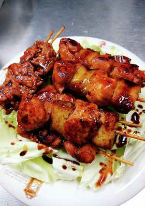 ささみ焼き鳥 キャベツも一緒にね。-レシピのメイン写真