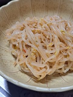 わが家の辛もやし-レシピのメイン写真