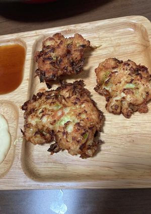 鶏胸キャベツの揚げ物　おつまみ-レシピのメイン写真